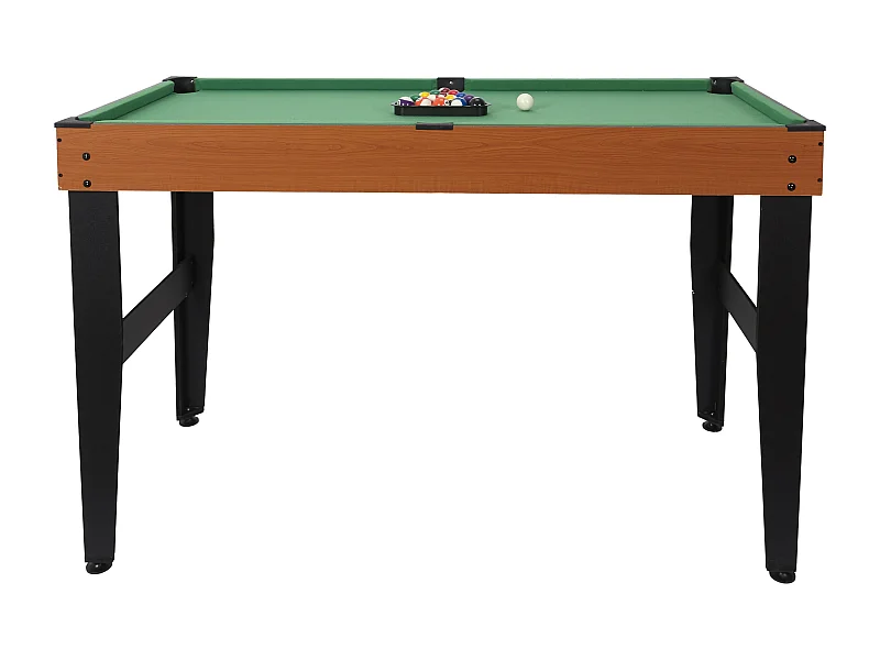 Table De Billard Marron, Noir, Vert