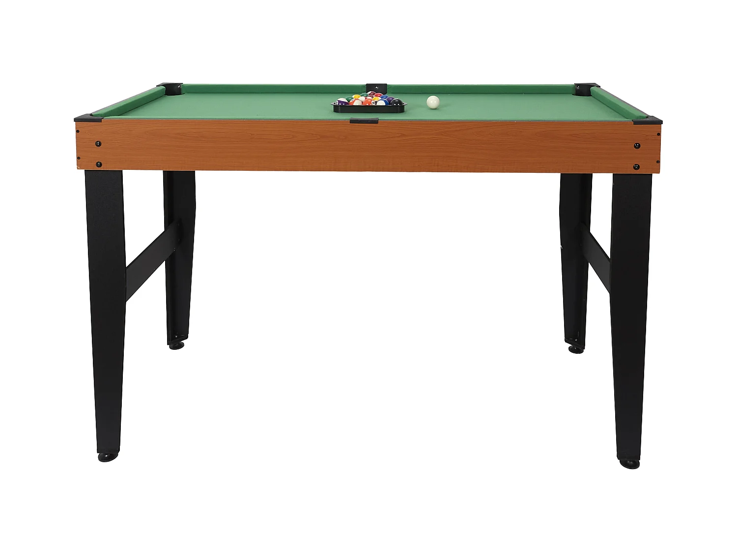 Table De Billard Marron, Noir, Vert