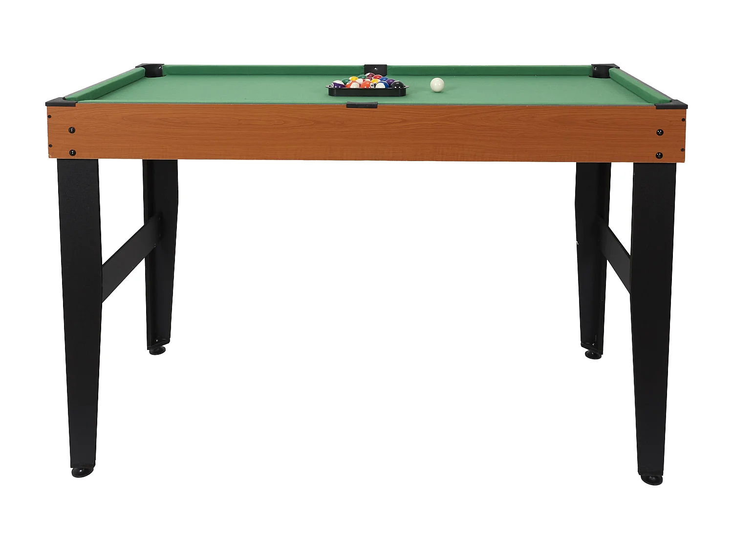Table De Billard Marron, Noir, Vert