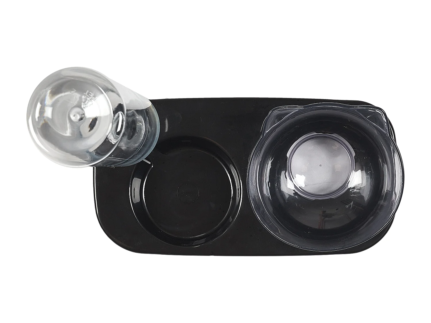 Gamelle Et Distributeur Eau Pour Animaux Noir