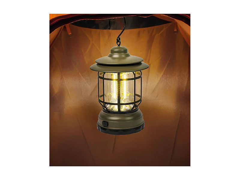 Lampe Led Cob Style Tempete Vert