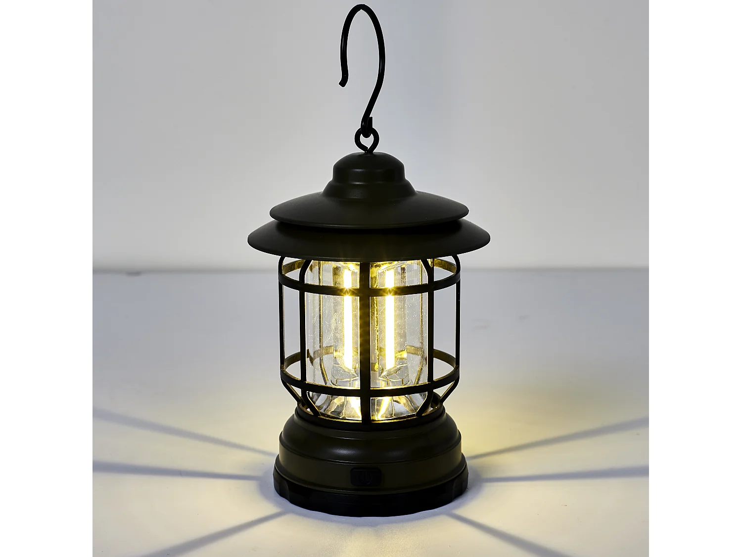 Lampe Led Cob Style Tempete Vert