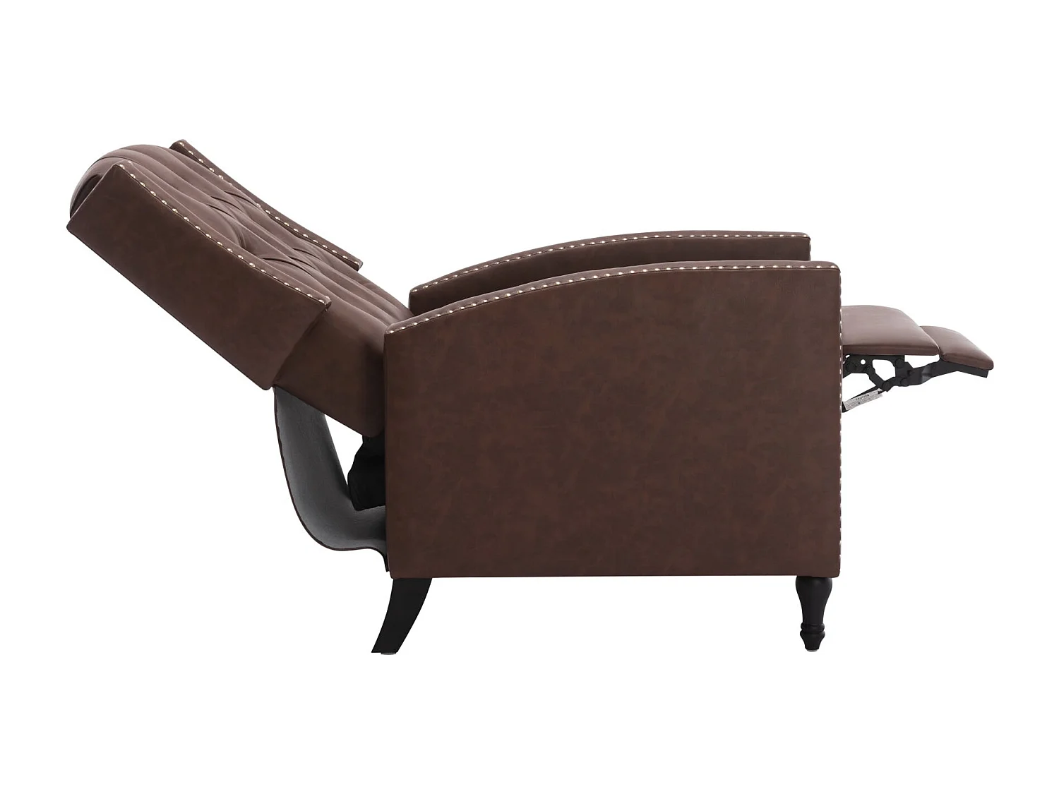 Sillón Reclinable Ergonómico – Confort Supremo para Sala y Relajación en Marrón