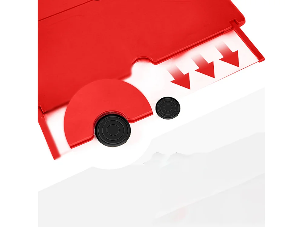 Loupe d'écran pour téléphone portable 12 pouces - Loupe d'écran pliable pour tous smartphones - Cadeau - Blanc