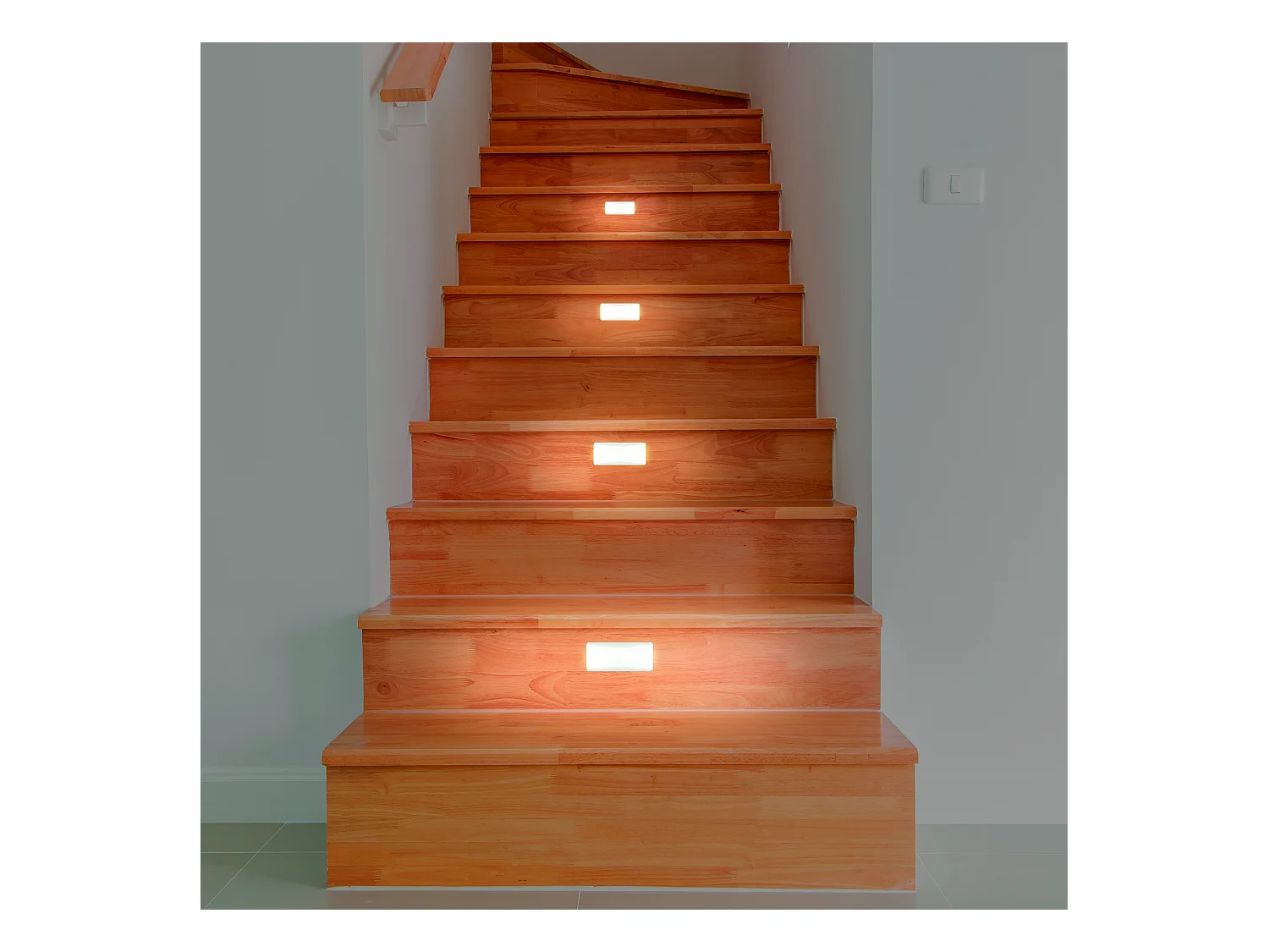 Lampe Led Detecteur Obscurite X2 Blanc