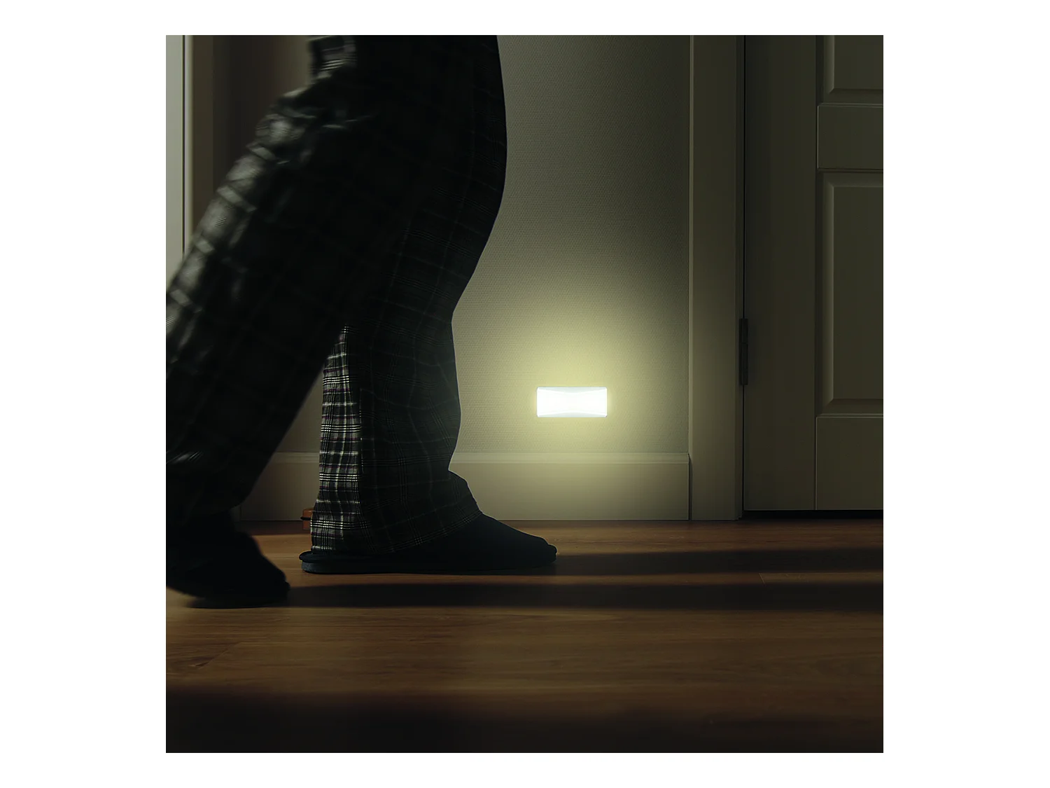 Lampe Led Detecteur Obscurite X2 Blanc