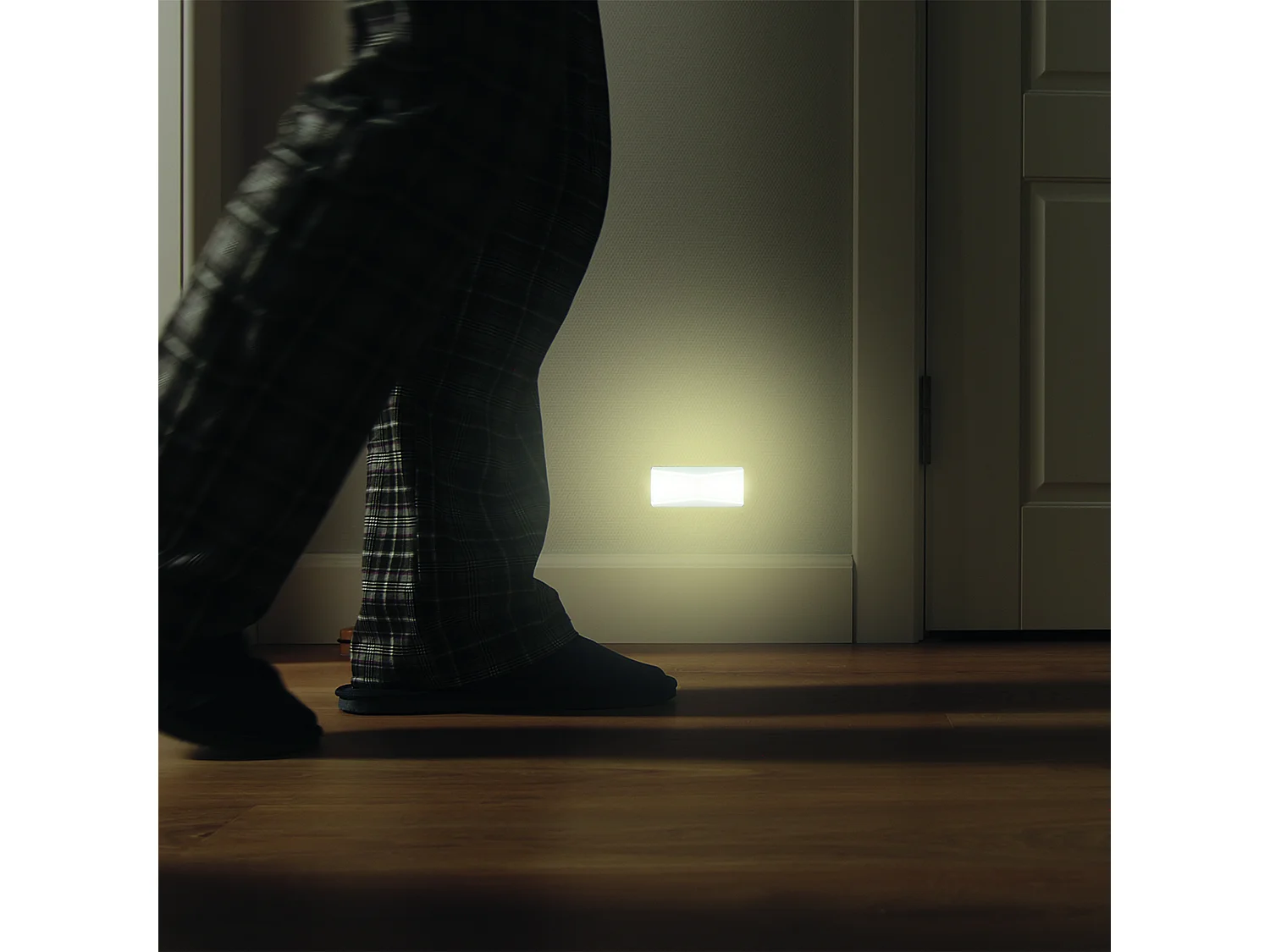 Lampe Led Detecteur Obscurite X2 Blanc