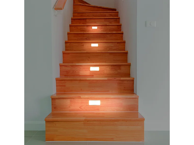 Lampe Led Detecteur Obscurite X2 Blanc