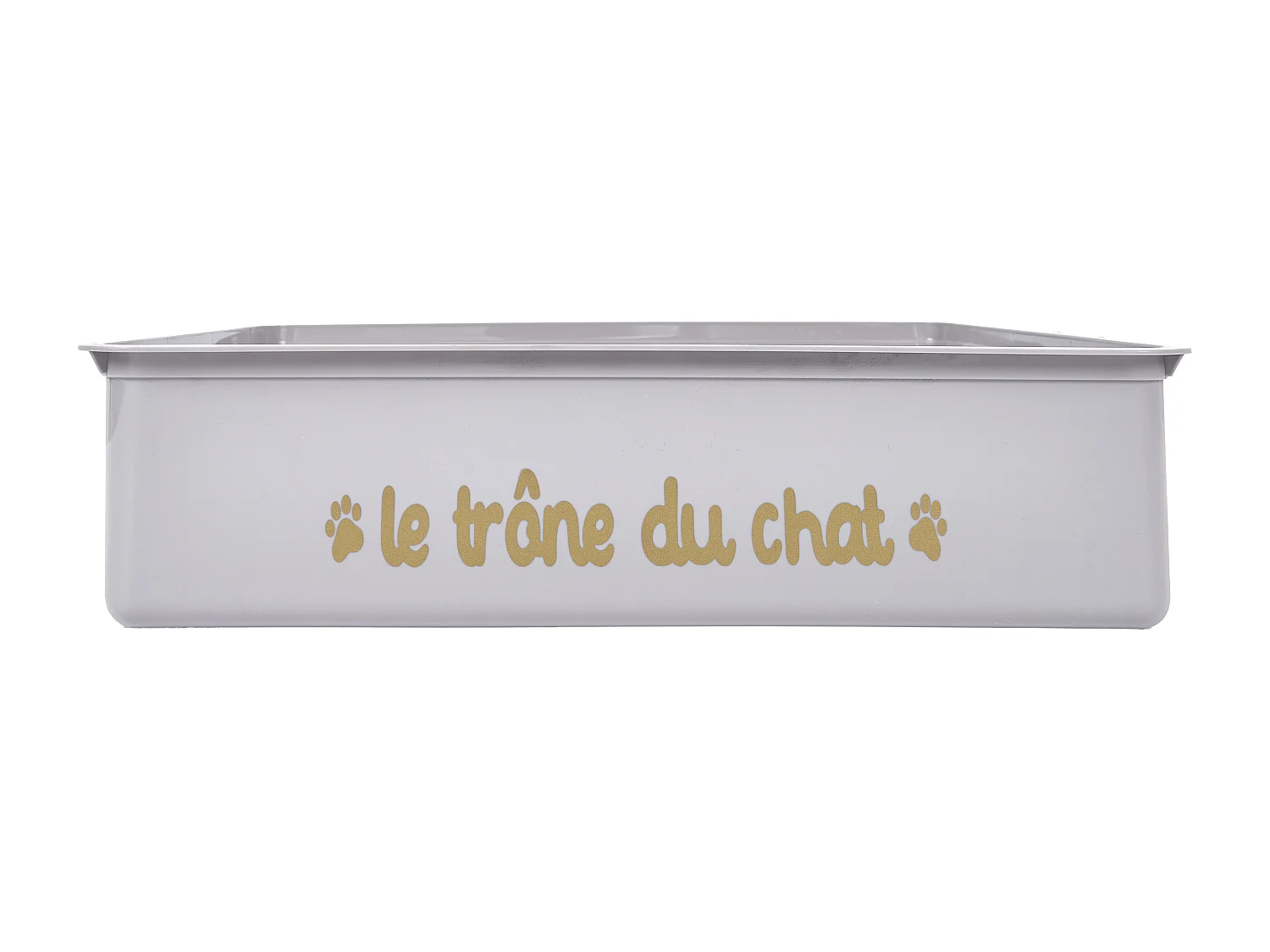 Litiere Avec Pelle Gris