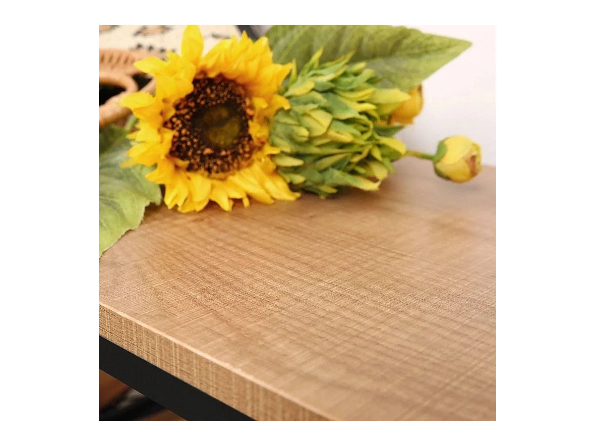 Parya Home - Houten Schoenenrek - Schoenenbank - Metaal - Hout - Industrieel