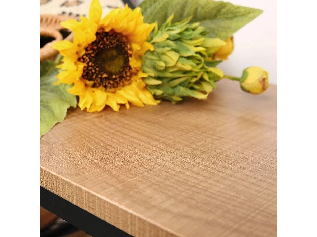 Parya Home - Houten Schoenenrek - Schoenenbank - Metaal - Hout - Industrieel