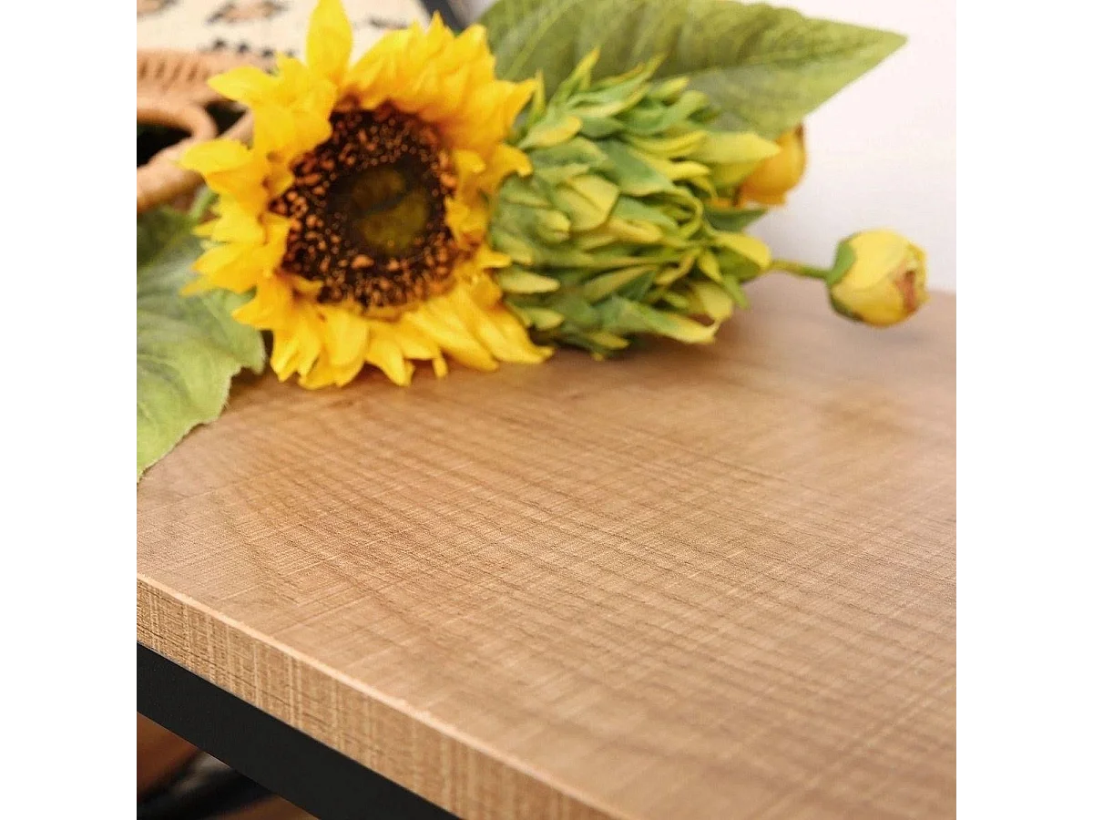 Parya Home - Houten Schoenenrek - Schoenenbank - Metaal - Hout - Industrieel