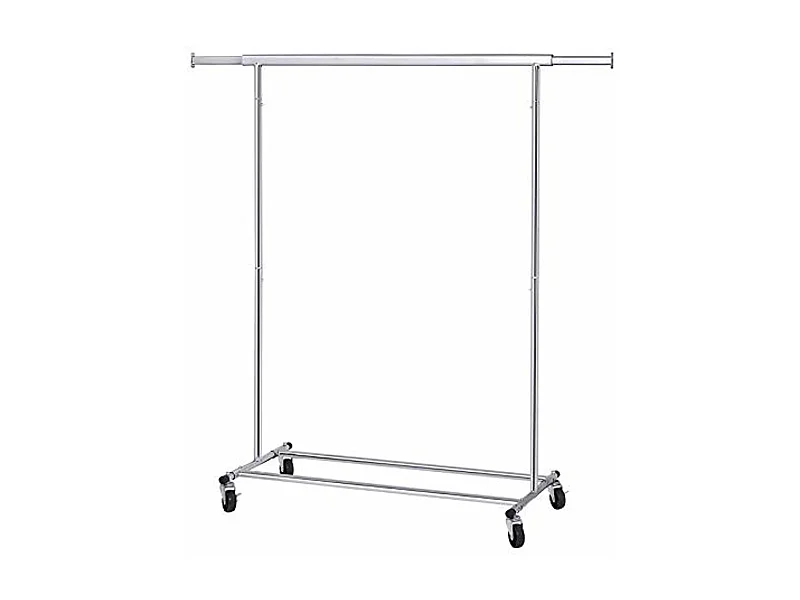 Kledingrek Bobbel Home - Verchroomd met Uitschuifbare Stang - 150 kg Laadvermogen