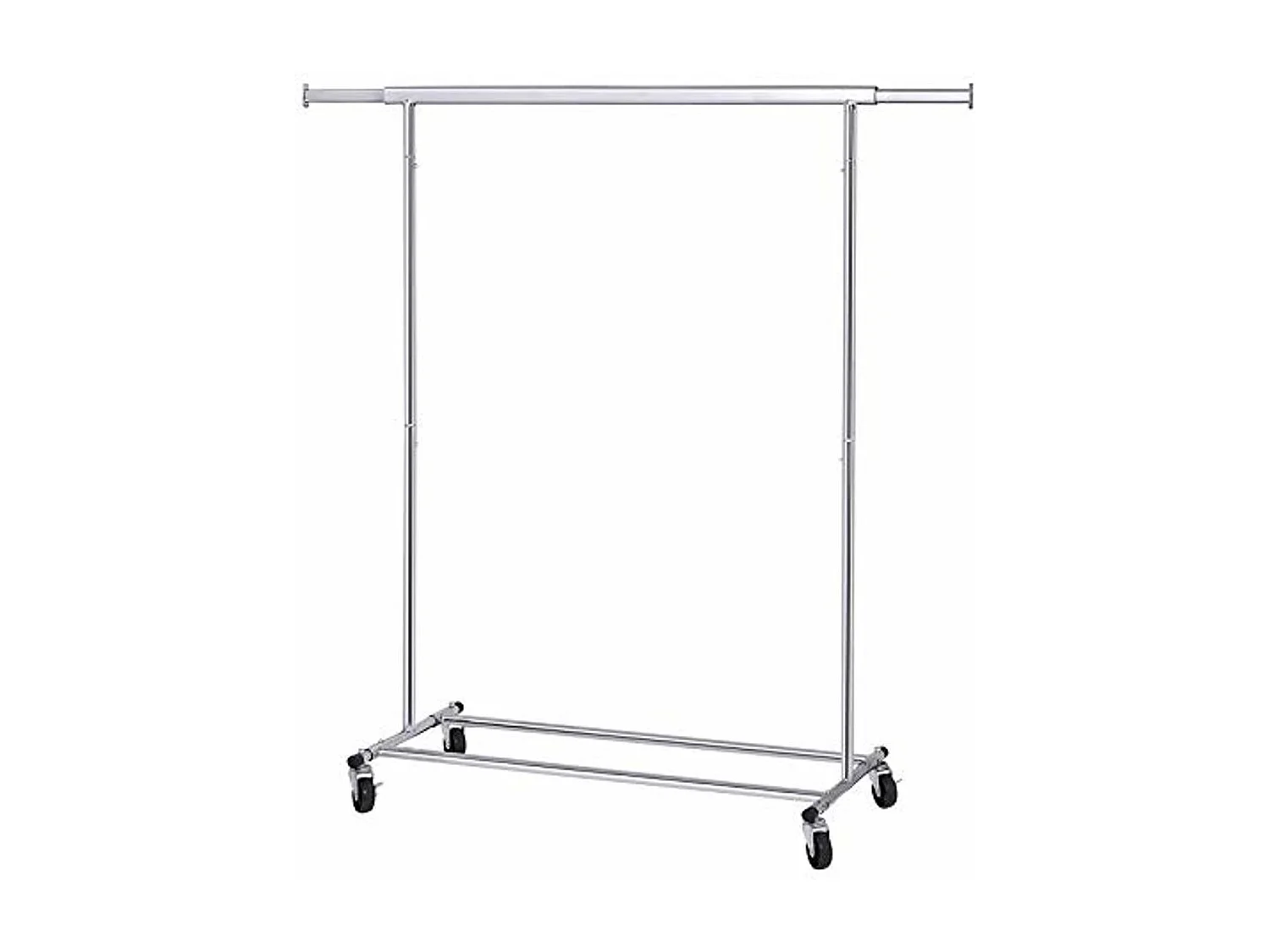 Kledingrek Bobbel Home - Verchroomd met Uitschuifbare Stang - 150 kg Laadvermogen