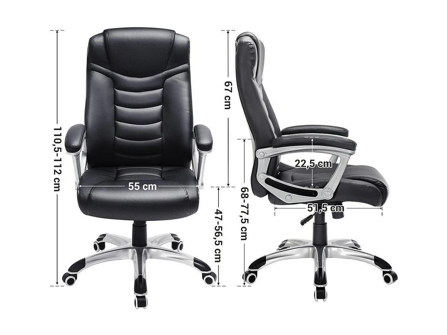 Parya Home - Ergonomische Bureaustoel - Verstelbaar