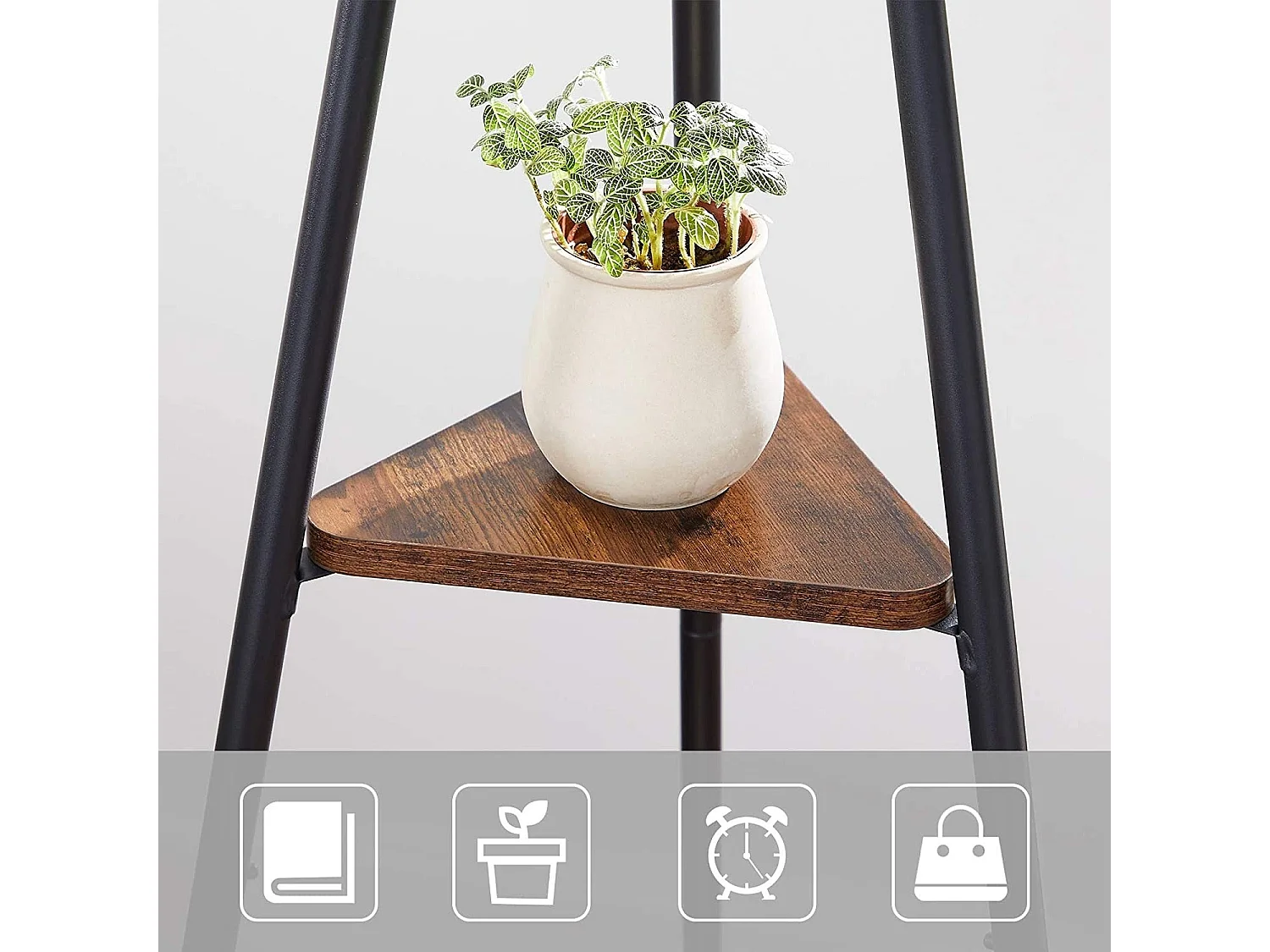 Bobbel Home - Garderobestandaard - Vintage - Bruin