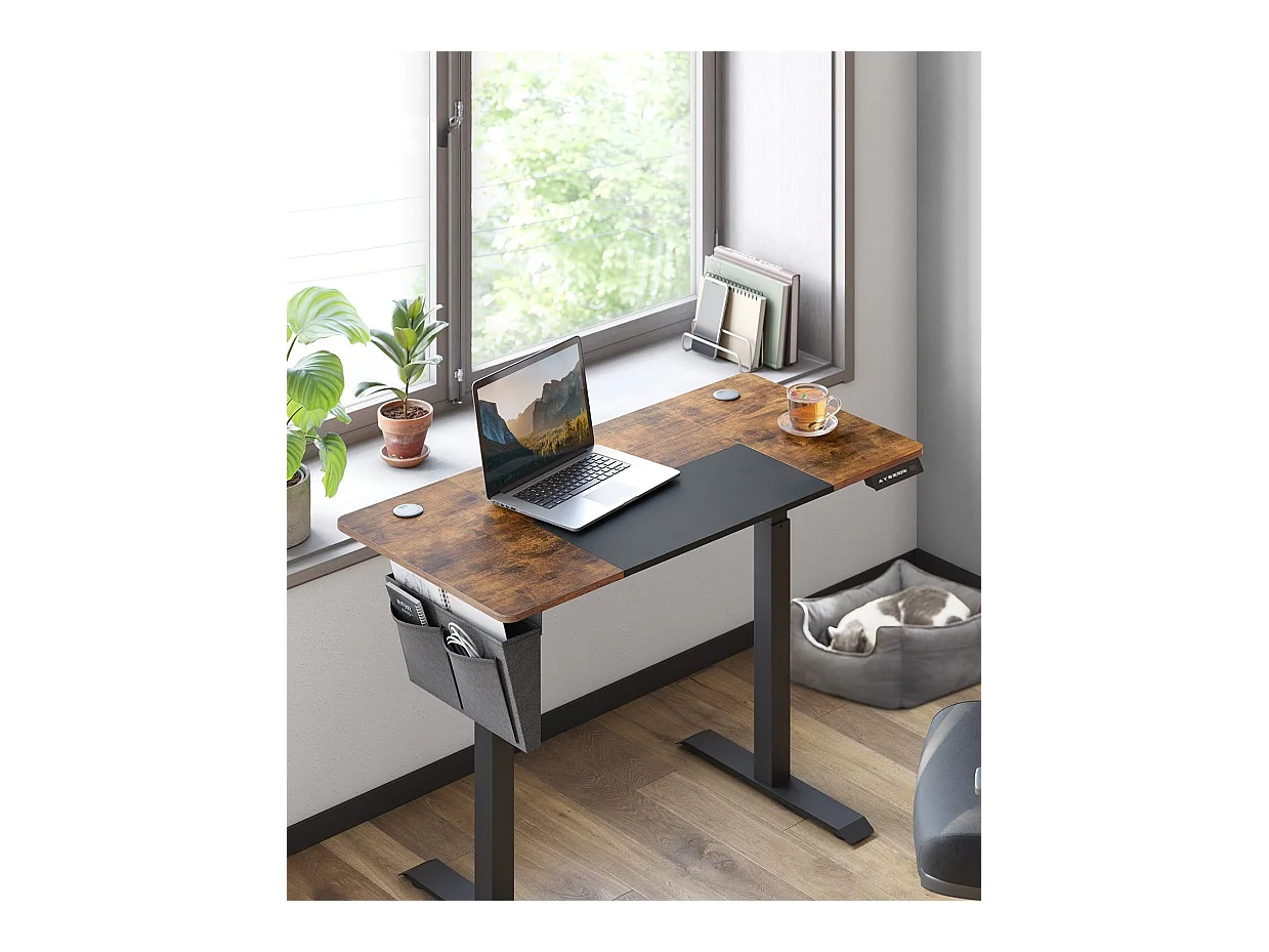 Parya Home Elektrisch Verstelbaar Bureau 120 x 60 cm – Hoogte Verstelbaar met Geheugenfunctie