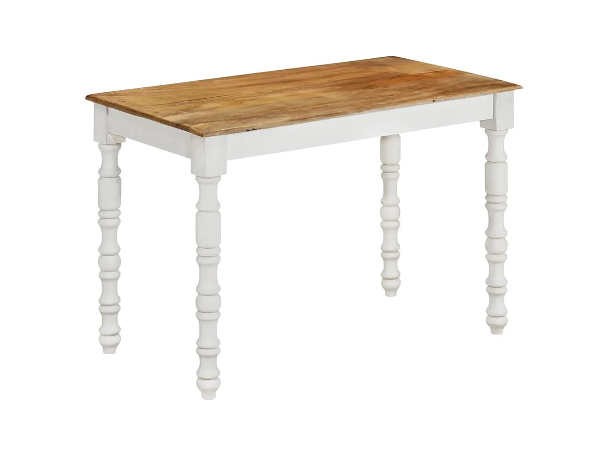 Table de salle à bois marron 110 x 60 x 76 cm DEC036651