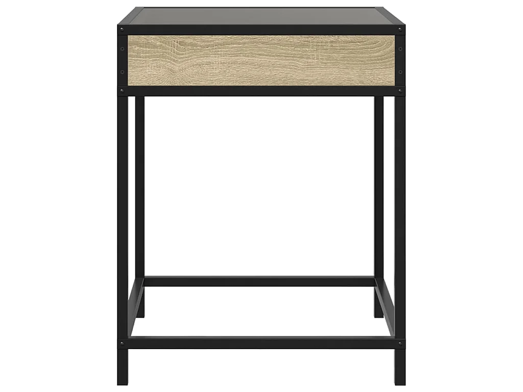 Table de chevet design métal 40 x 40 x 51 cm DEC037560