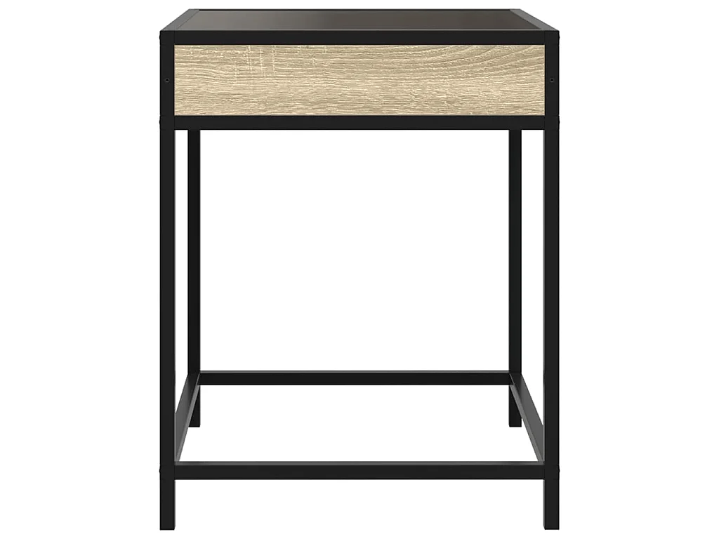 Table de chevet design métal 40 x 40 x 51 cm DEC037560