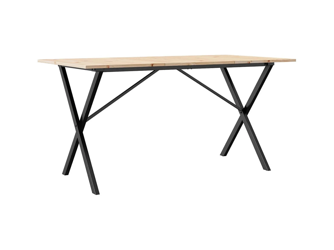 Table de salle à marron 160 x 80 x 75 cm DEC036804