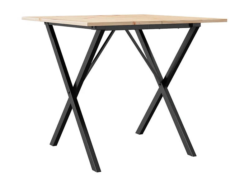 Table de salle à marron 90 x 90 x 75 cm DEC036820