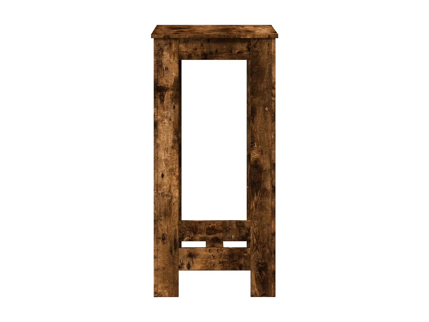 Table d’appoint multifonction 51 bois marron 51 x 50 x 103.5 cm DEC036432