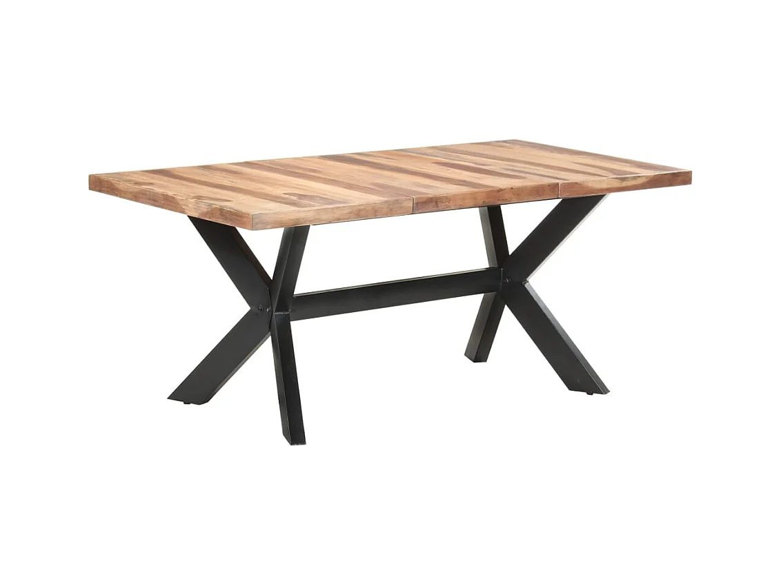 Table de salle à marron 180 x 90 x 75 cm DEC036620