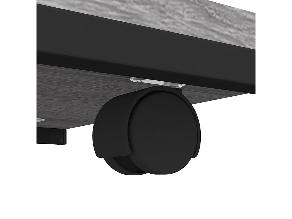 Table d'appoint bout de marron 50 x 35 x 55.5 cm DEC032553