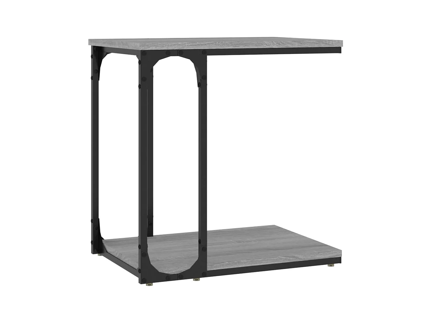 Table d'appoint bout de marron 50 x 35 x 52 cm DEC032532