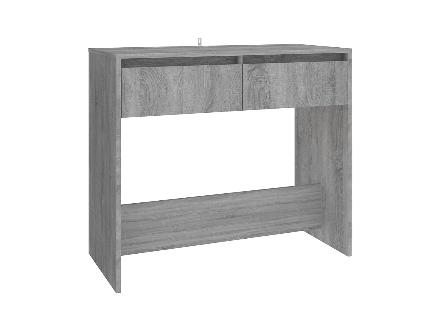 Table console avec deux bois marron 89 x 41 x 76.5 cm DEC032254