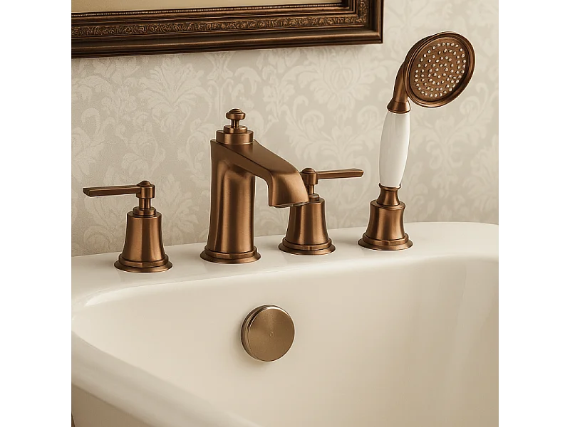 Mélangeur bain douche 4 trous PAINI Lady's Auburn