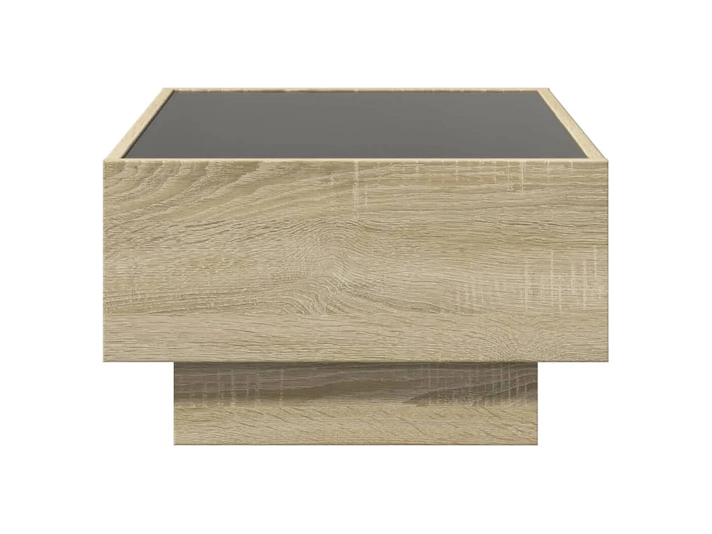 Table basse de salon bois 70 x 50 x 30 cm DEC037418