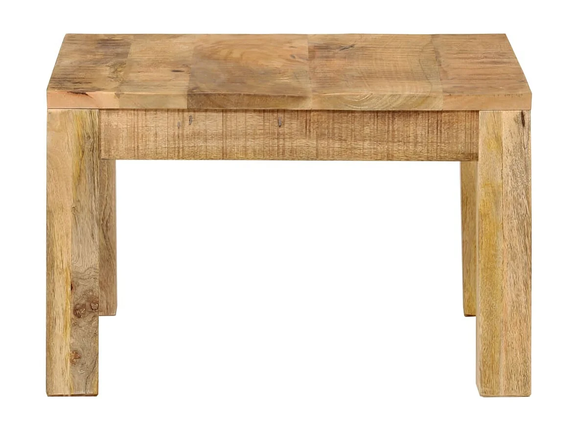 Table basse de salon bois marron 55 x 55 x 35 cm DEC037088