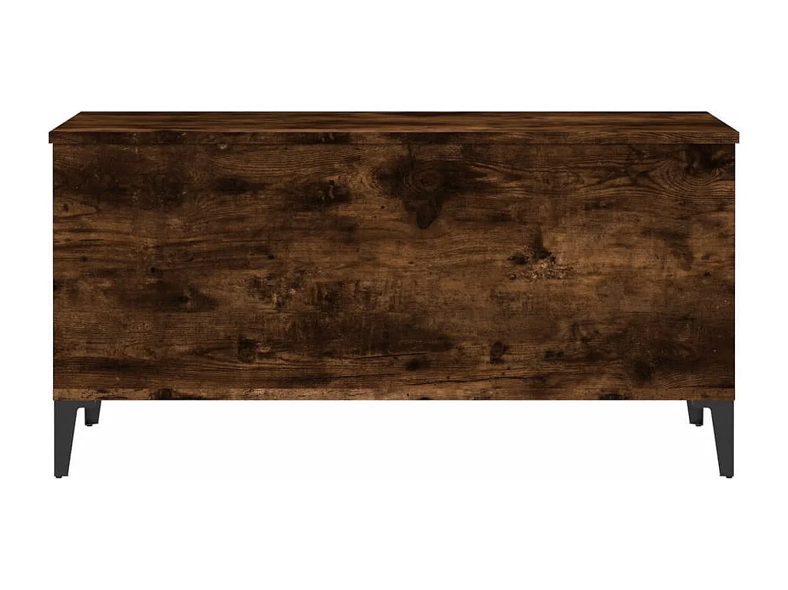 Table basse avec plateau métal marron 90 x 44.5 x 45 cm DEC038504