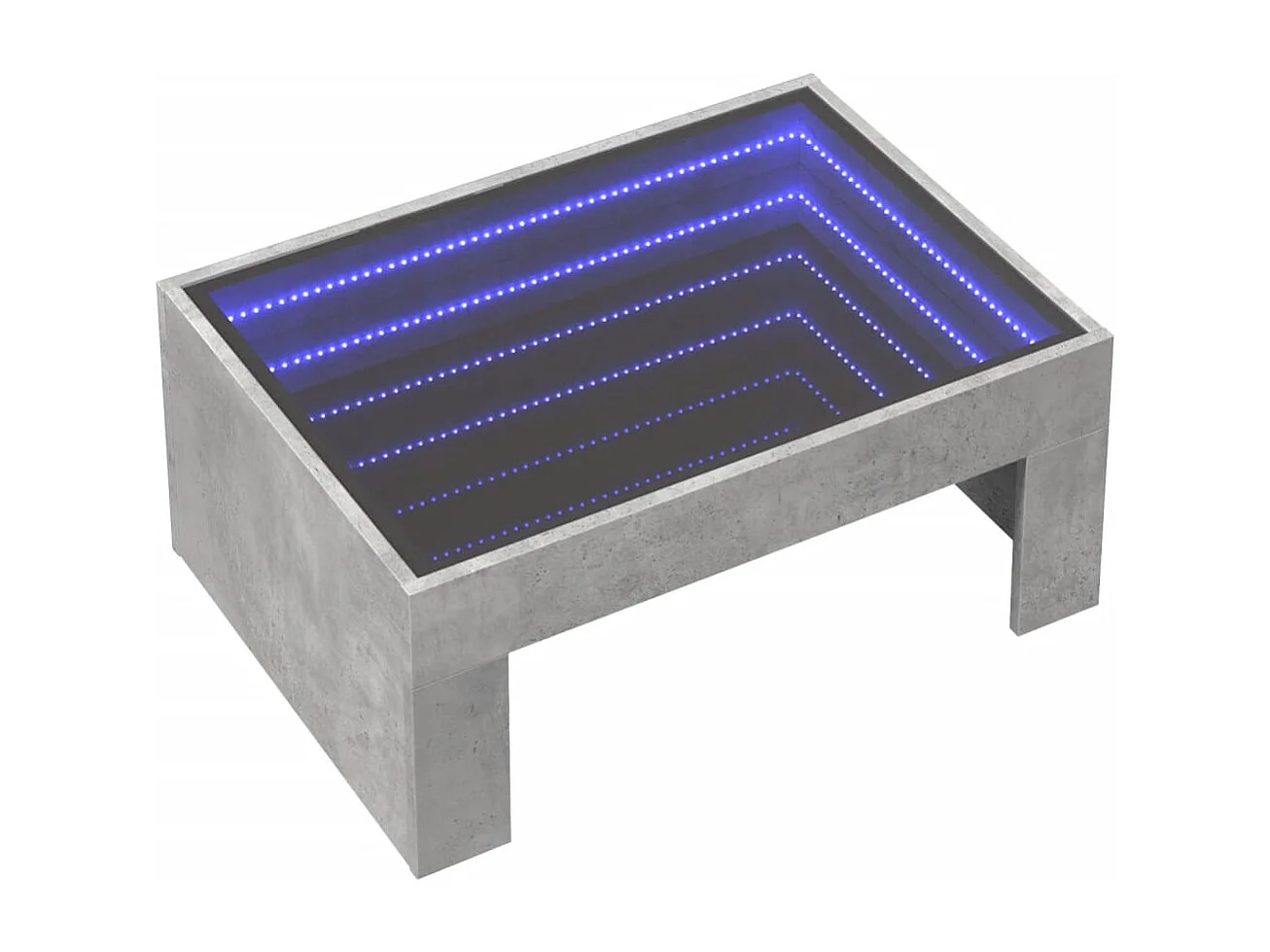 Table basse de salon bois 70 x 50 x 30 cm DEC037501