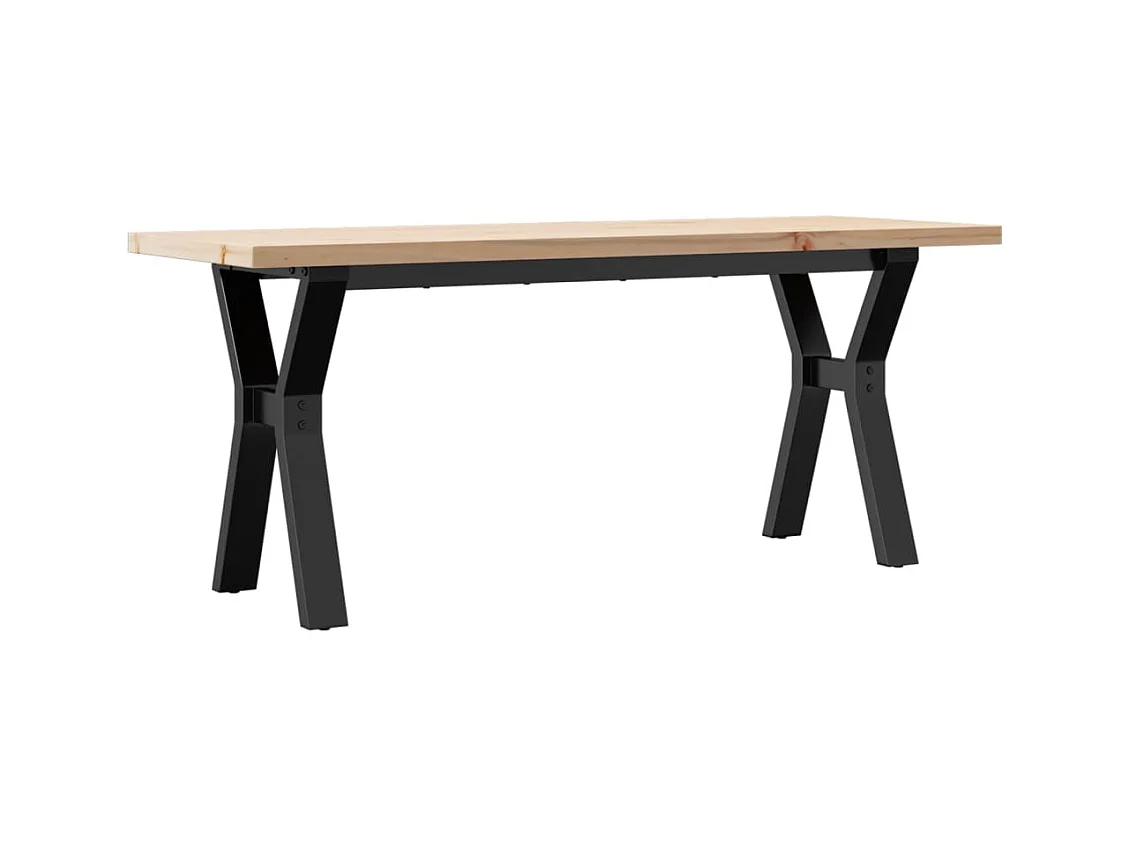 Table basse rectangulaire style marron 110 x 40 x 45.5 cm DEC036280