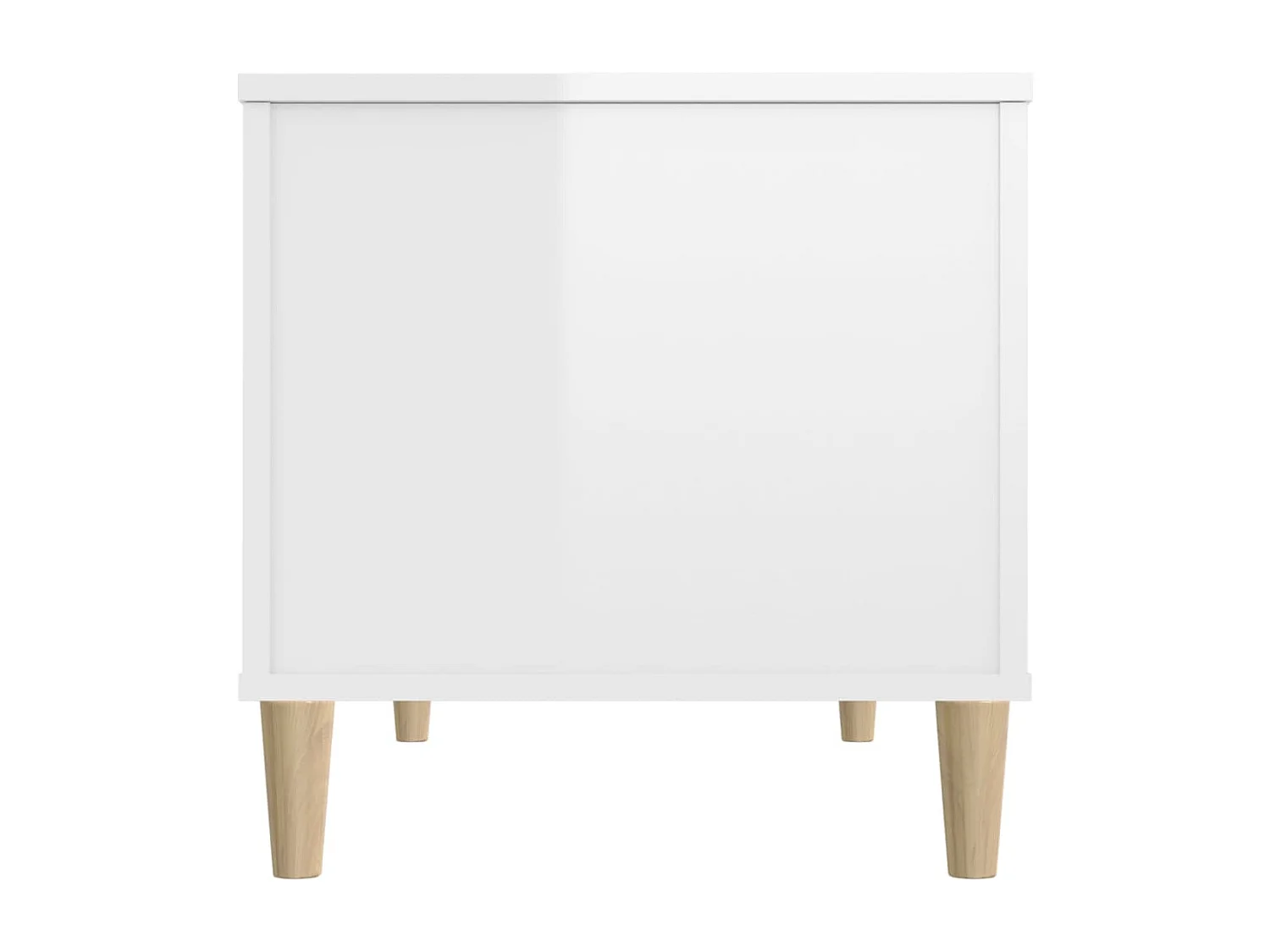 Table basse avec plateau bois blanche 90 x 44.5 x 45 cm DEC038147