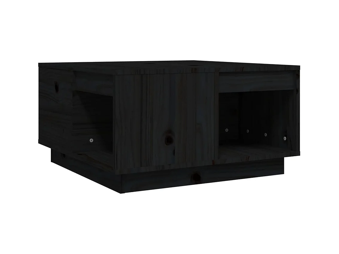 Table basse avec espace bois marron 60 x 61 x 32.5 cm DEC039725