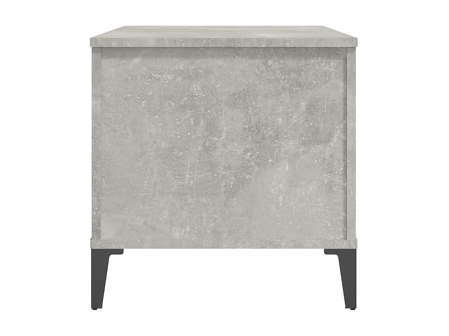 Table basse avec plateau métal marron 90 x 44.5 x 45 cm DEC039355