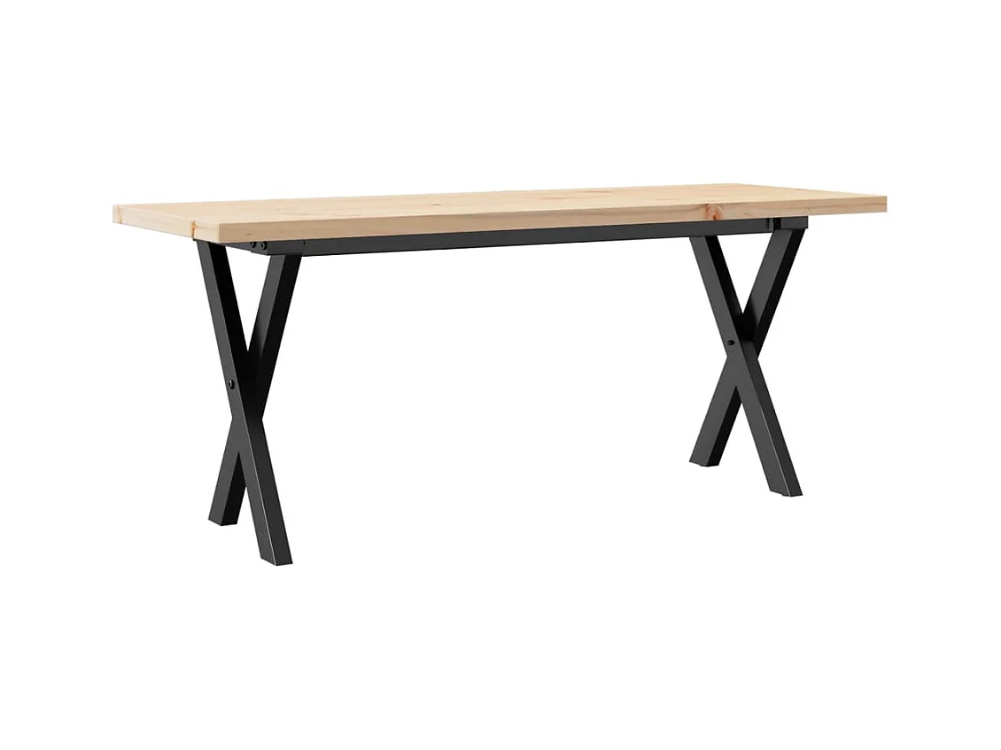 Table basse rectangulaire style marron 110 x 40 x 45.5 cm DEC036258