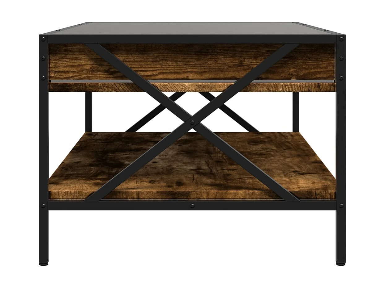 Table basse de salon métal 90 x 50 x 38 cm DEC037550