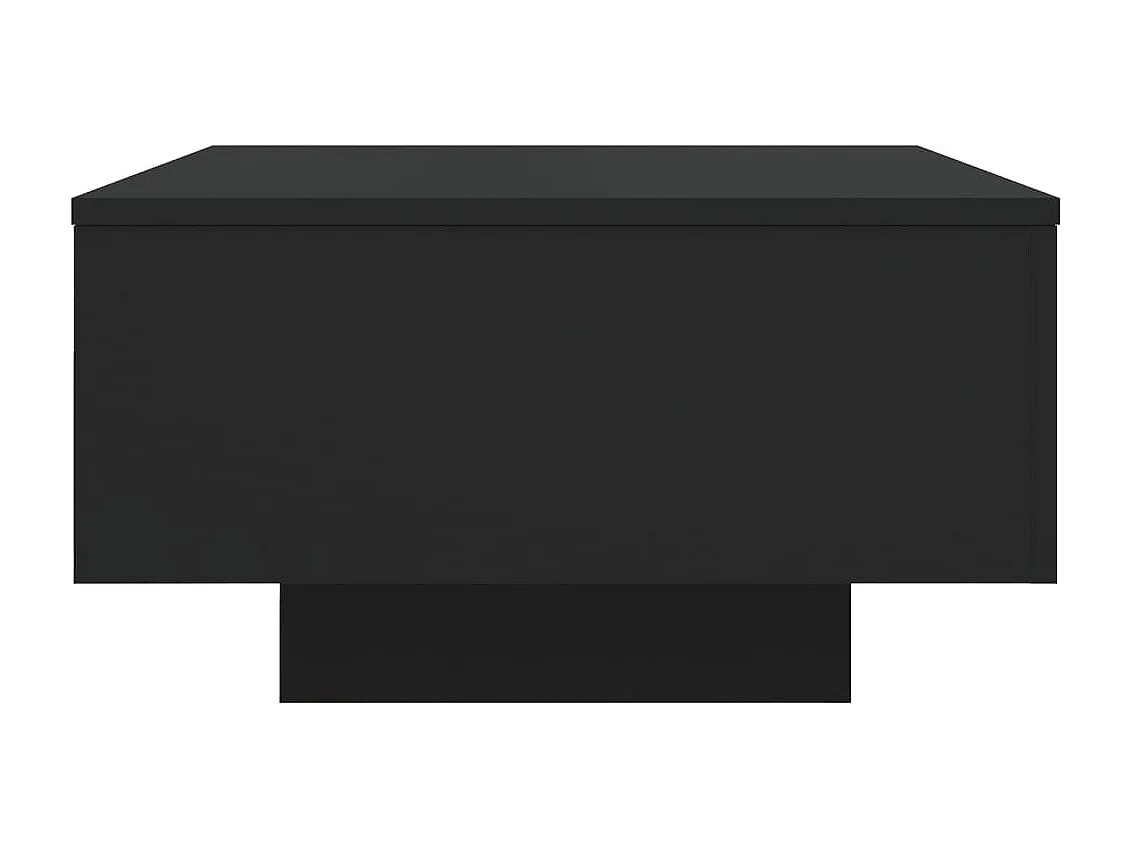 Table basse design moderne bois marron 55 x 55 x 31 cm DEC039684