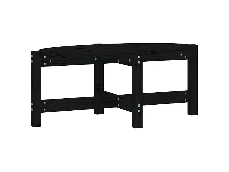 Table d'appoint style simple bois marron 87 x 48 x 35 cm DEC039802