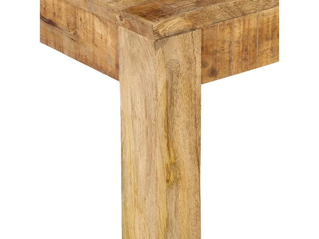 Table basse de salon bois marron 80 x 80 x 40 cm DEC037196