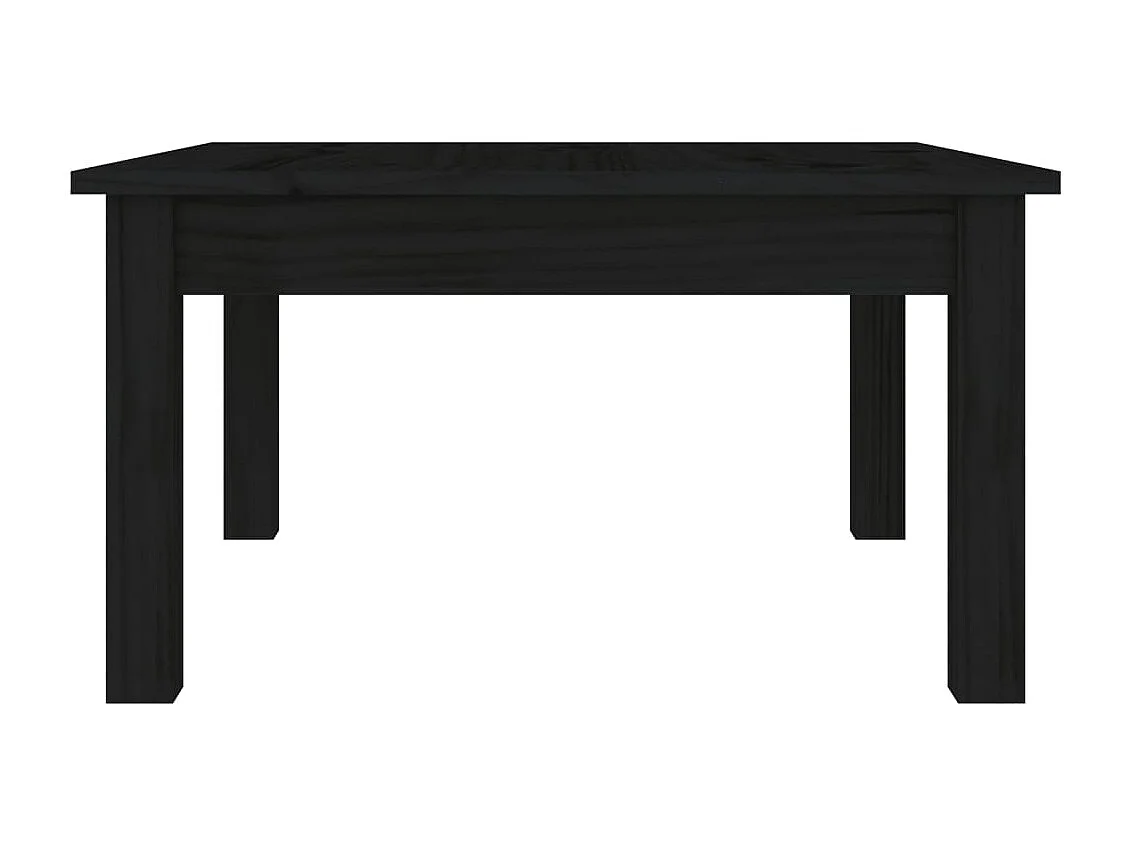 Table basse design simple bois marron 55 x 55 x 30 cm DEC039683