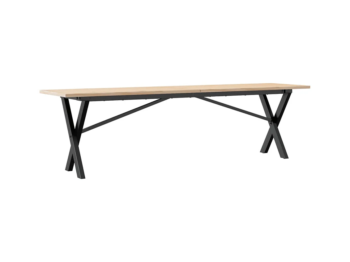Table basse rectangulaire style marron 160 x 40 x 45 cm DEC036259
