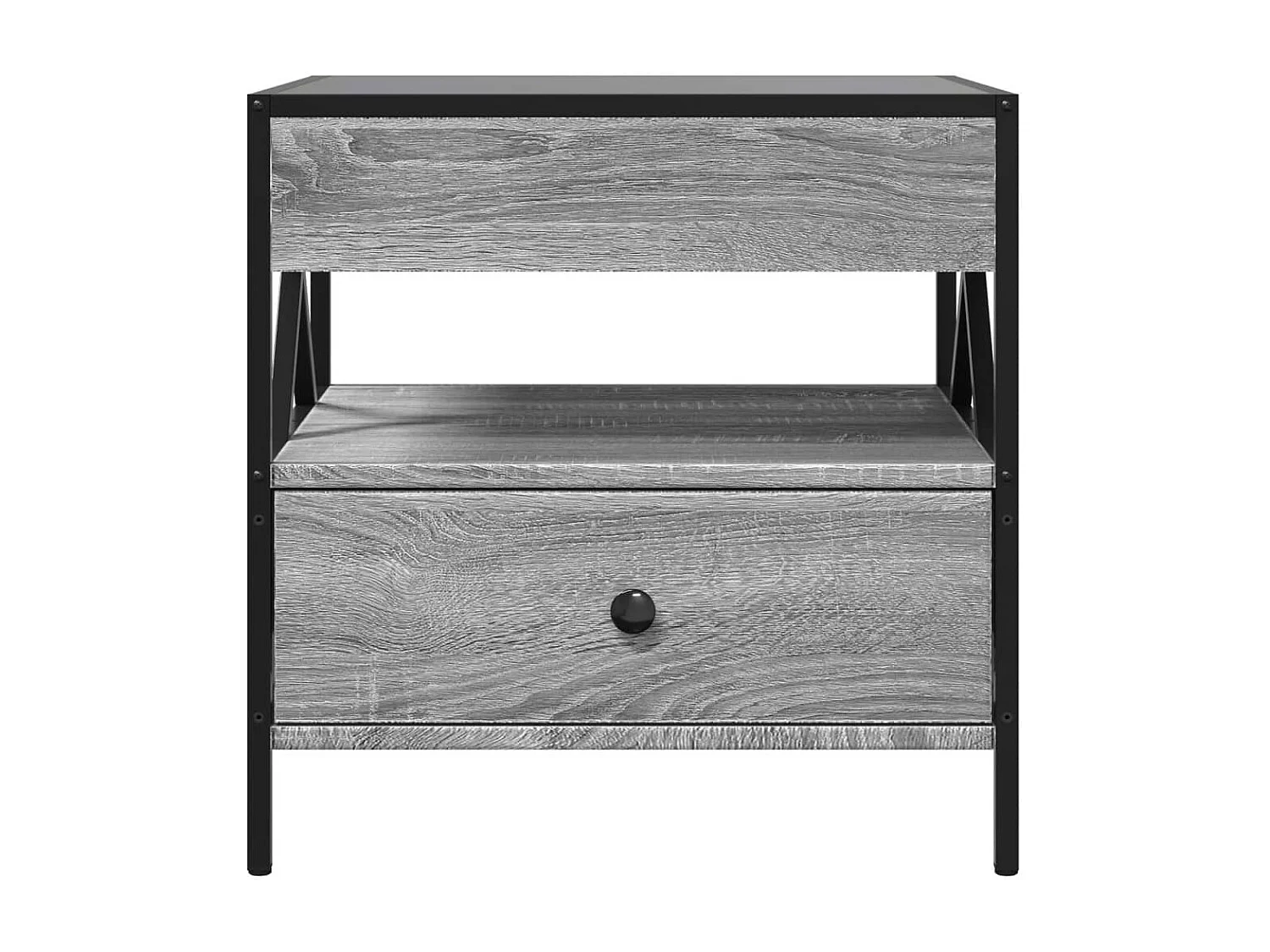 Table basse de salon métal 50 x 50 x 51 cm DEC037573