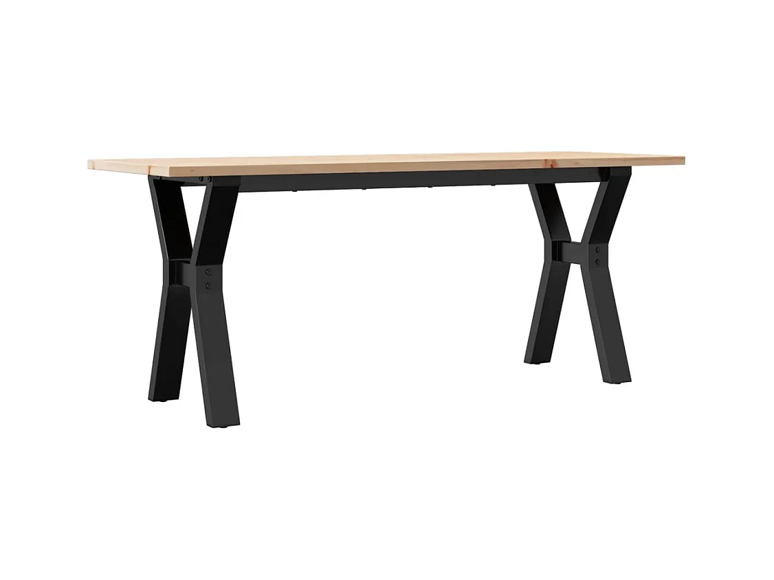 Table basse rectangulaire style marron 110 x 40 x 45 cm DEC036279