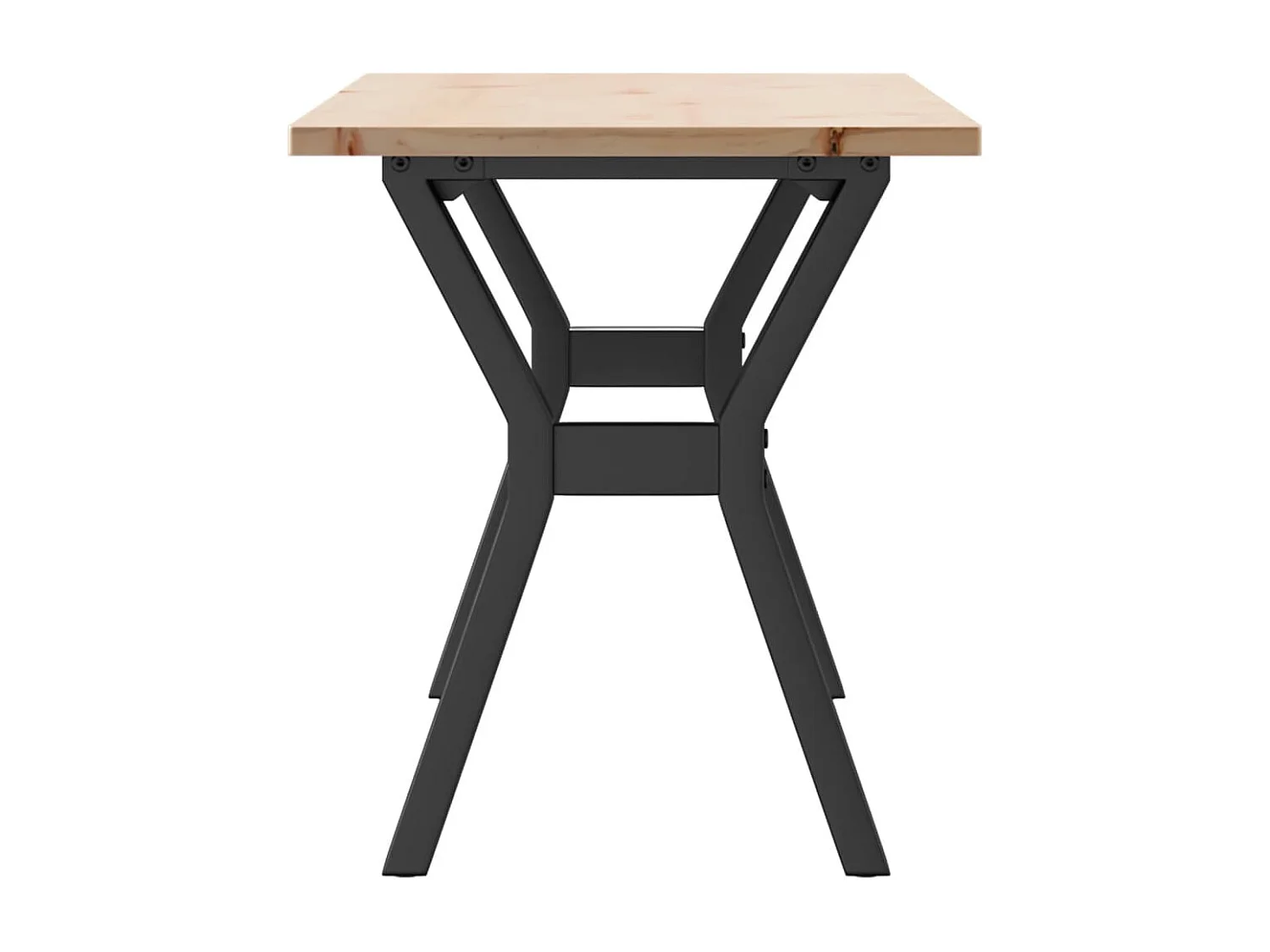 Table basse rectangulaire style marron 110 x 40 x 45 cm DEC036279